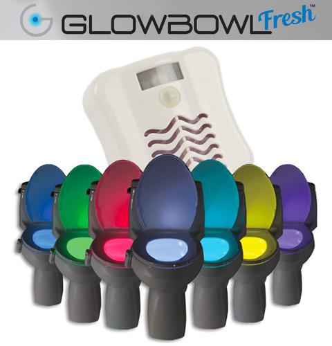 GlowBowl - Motion Activated Night Light For Your Toilet by Jeff